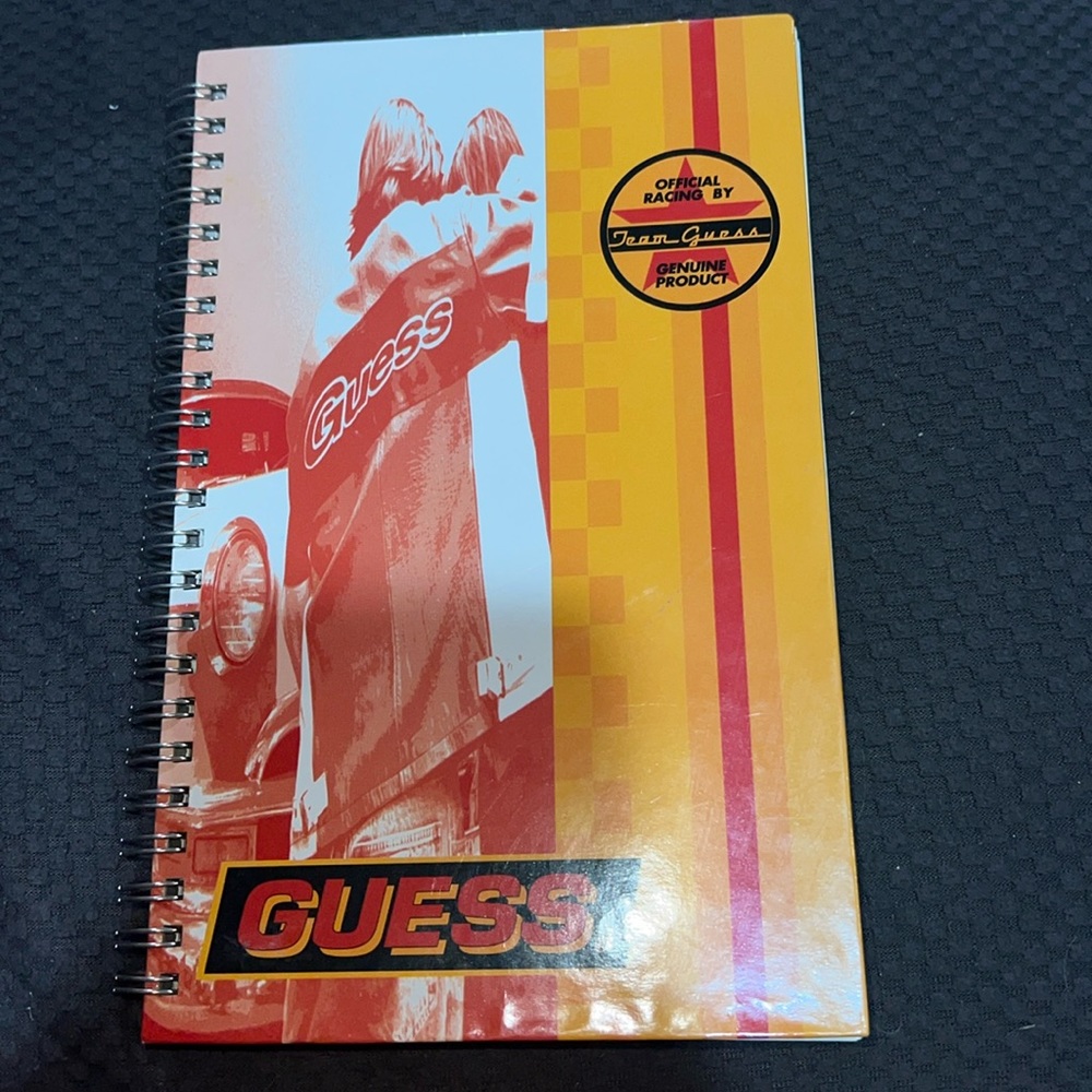 VTG guess notebook rare